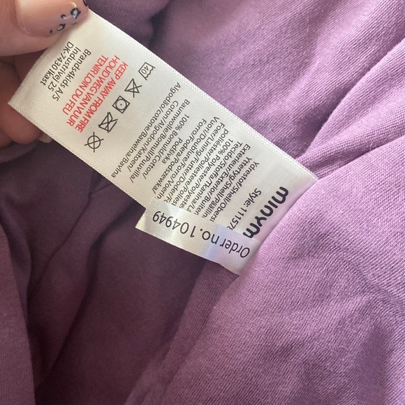 Like New Purple Fleece Winter Bunting Suit - Picture 4 of 5